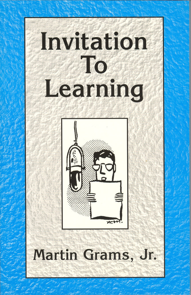 Learning Invitations Book INVITATION TO LEARNING – Martin Grams Books